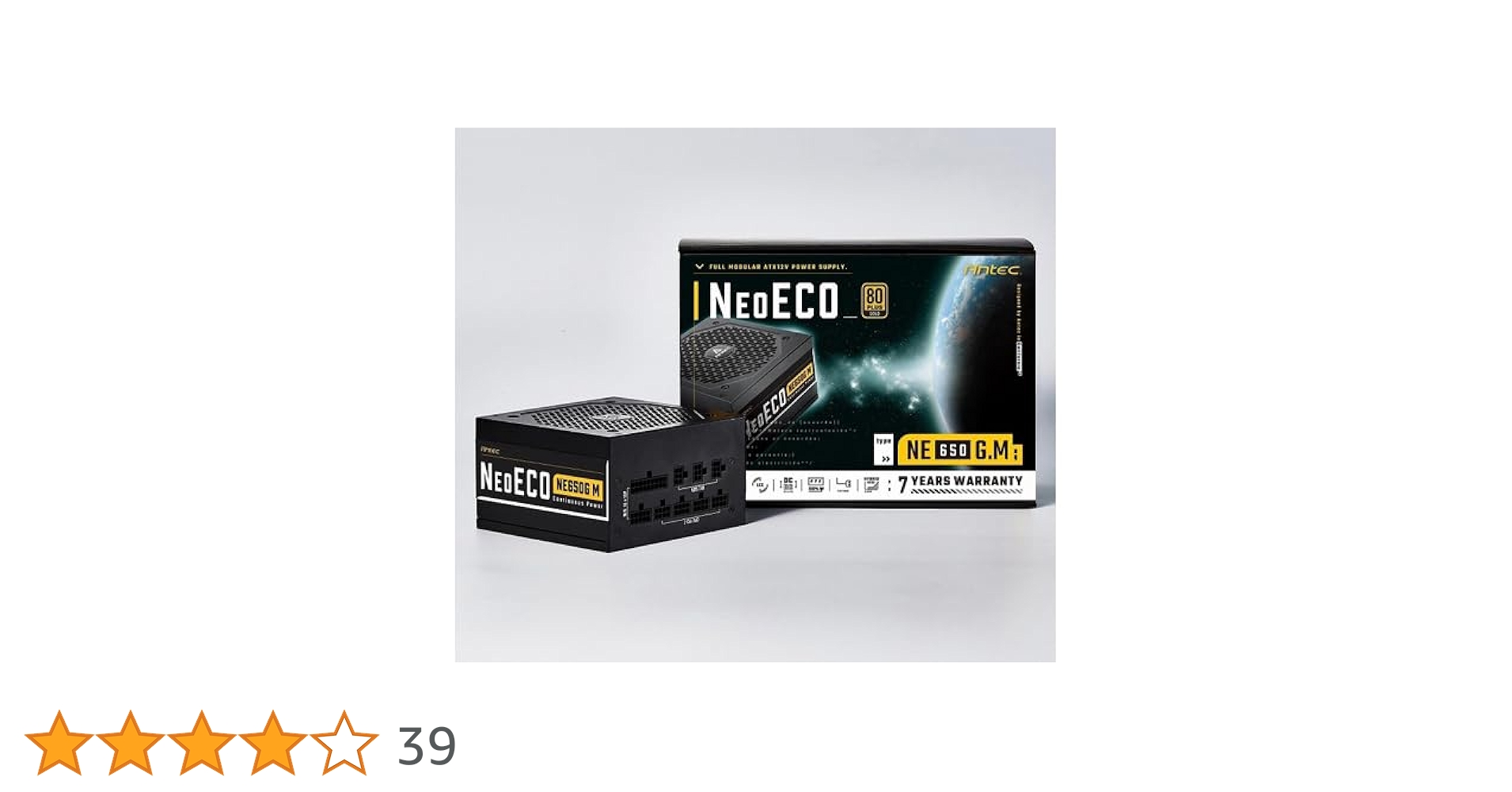 Amazon | ANTEC Antec、80PLUS Gold認証取得 高効率高耐久フル